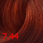 краска Kapous Studio 7.44 Интенсивный медный блонд